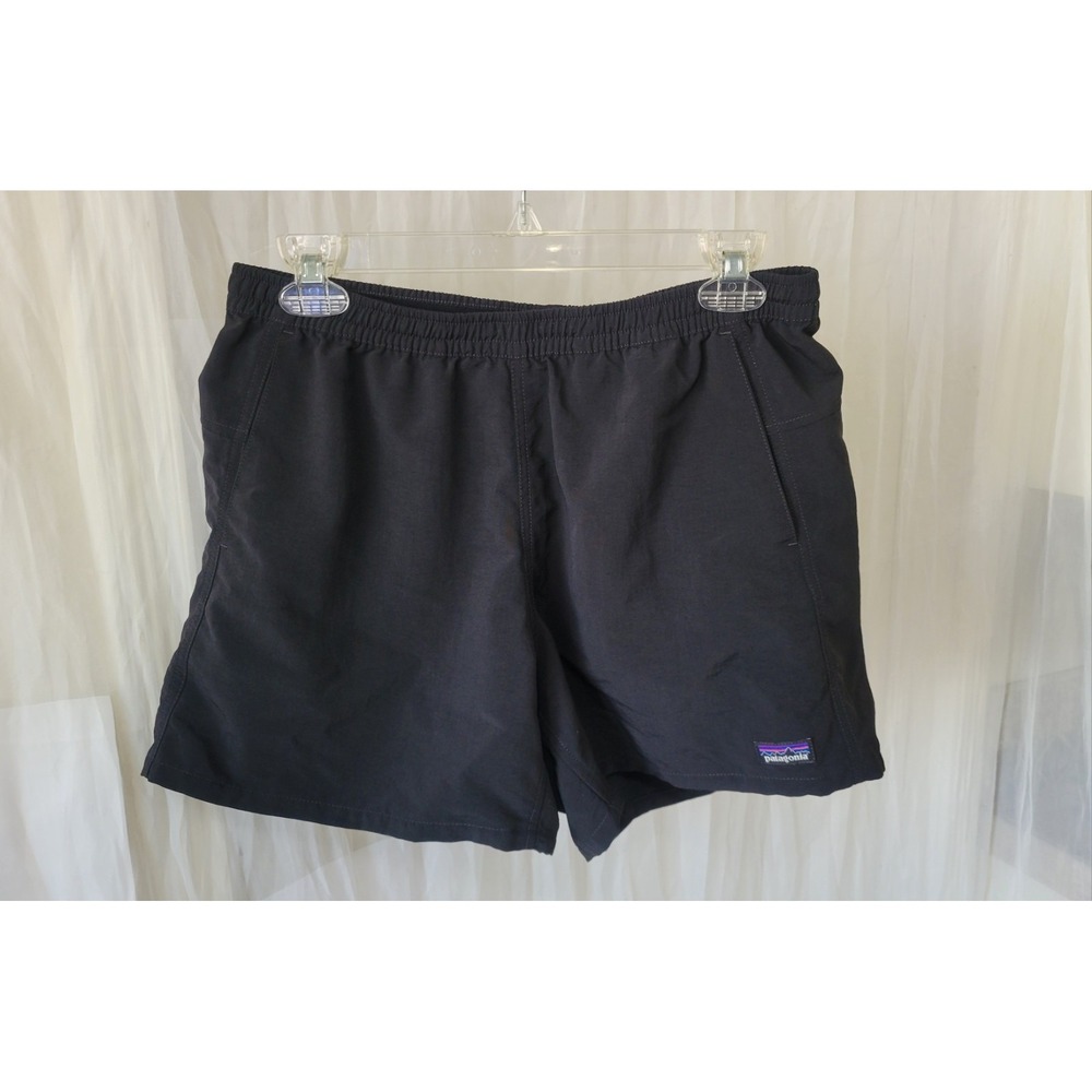 Patagonia Women's Size Medium Black Unlined Baggies Shorts